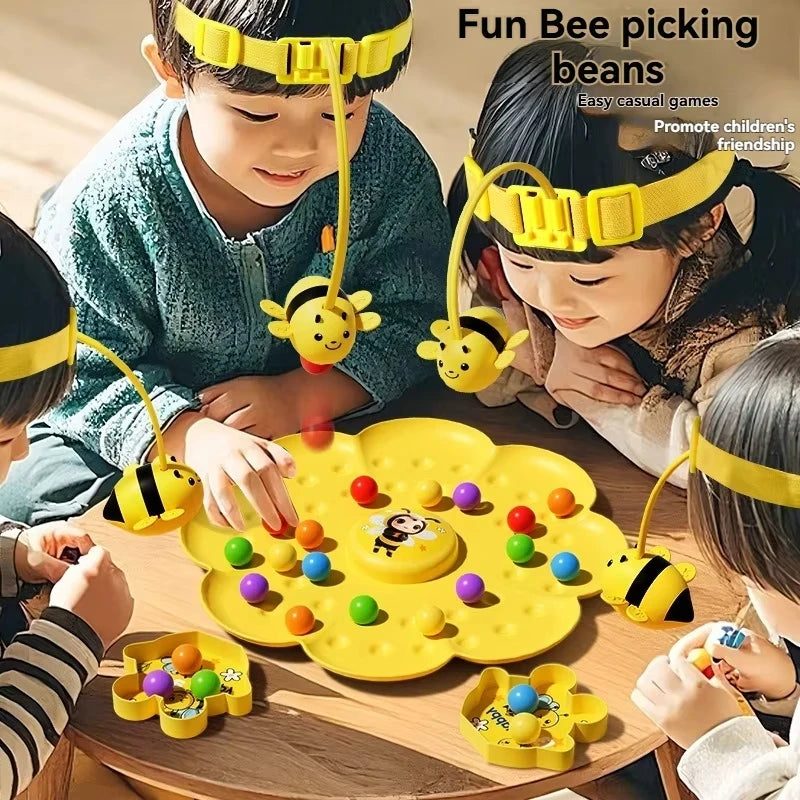 Magnetic Bumble Bee Sorting and Fishing Board Game