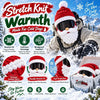 TinyWishes MerryMask 3D Christmas Knit Ski Mask