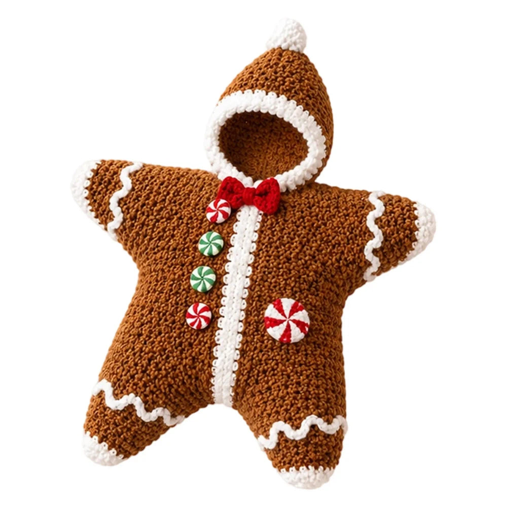 Knitted Christmas Baby Romper