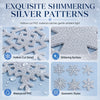 Glowing 3D Snowflake Wall Stickers