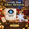 TinyWishes™ FrostGlow LED Snowflake Wall Set