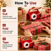 TinyWishes™ WrapEase 2-in-1 Gift-Wrapping Tool