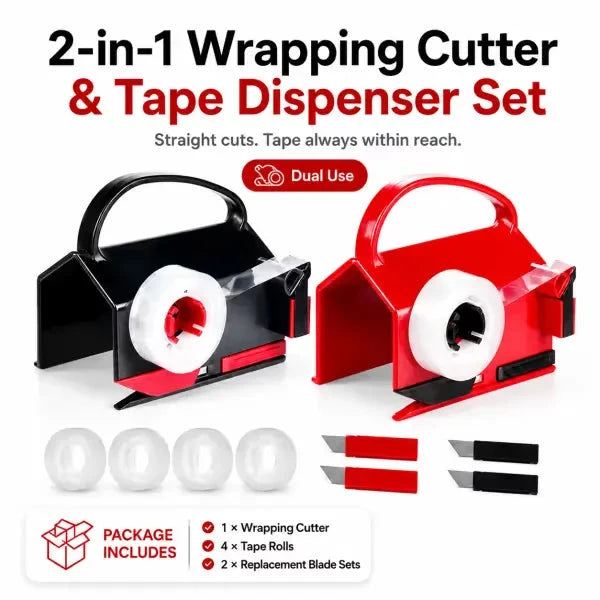 TinyWishes™ WrapEase 2-in-1 Gift-Wrapping Tool