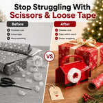 TinyWishes™ WrapEase 2-in-1 Gift-Wrapping Tool