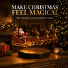 Magnetic Floating Santa Sleigh Display
