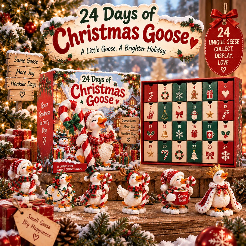 TinyWishes™ MerryGoose 24-Day Christmas Advent Calendar