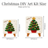 TinyWishes MerryMosaic™ Personalised Christmas Gem Art Kit