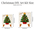 TinyWishes MerryMosaic™ Personalised Christmas Gem Art Kit