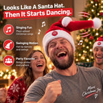 TinyWishes™ JingleJive Singing & Dancing Santa Hat
