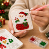 TinyWishes MerryMosaic™ Personalised Christmas Gem Art Kit