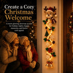 TinyWishes™ MerryCascade Lighted Christmas Door Hanger