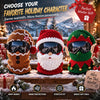 TinyWishes MerryMask 3D Christmas Knit Ski Mask