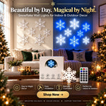 TinyWishes™ FrostGlow LED Snowflake Wall Set