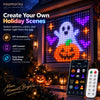 TinyWishes™ SmartGlow RGB Christmas Curtain Lights