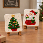 TinyWishes MerryMosaic™ Personalised Christmas Gem Art Kit
