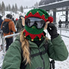 TinyWishes MerryMask 3D Christmas Knit Ski Mask