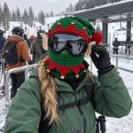 TinyWishes MerryMask 3D Christmas Knit Ski Mask
