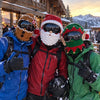 TinyWishes MerryMask 3D Christmas Knit Ski Mask