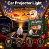 DriveGlow Christmas Car Projector Light