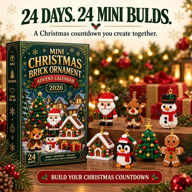 Mini Christmas Ornament Advent Calendar