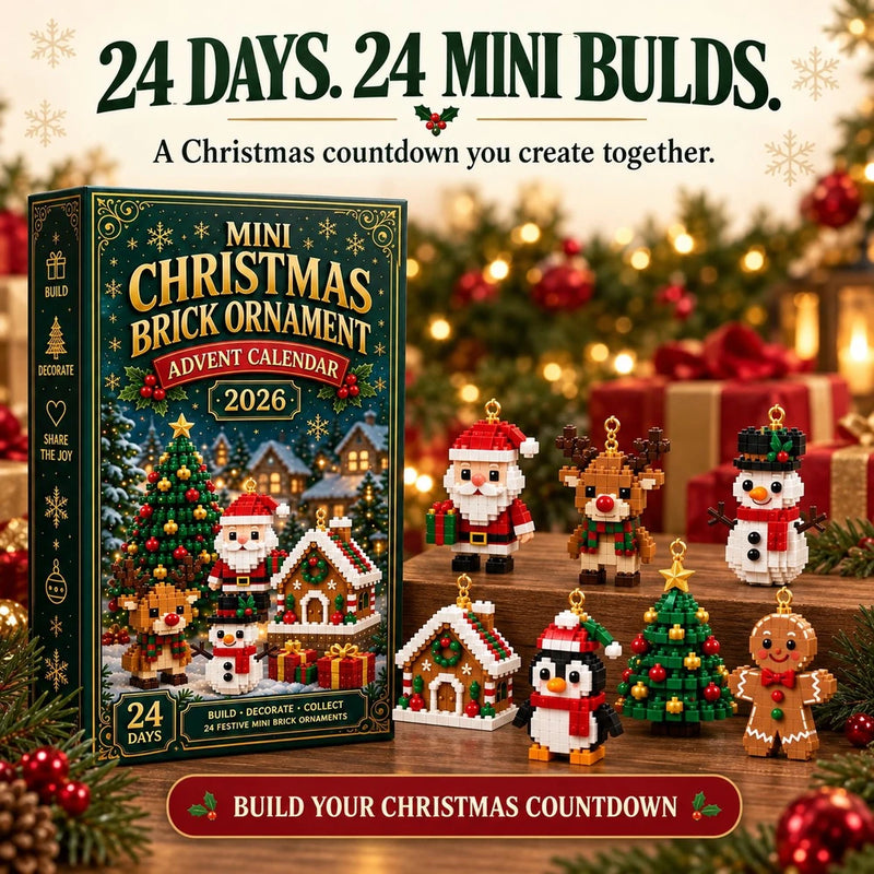 Mini Christmas Ornament Advent Calendar