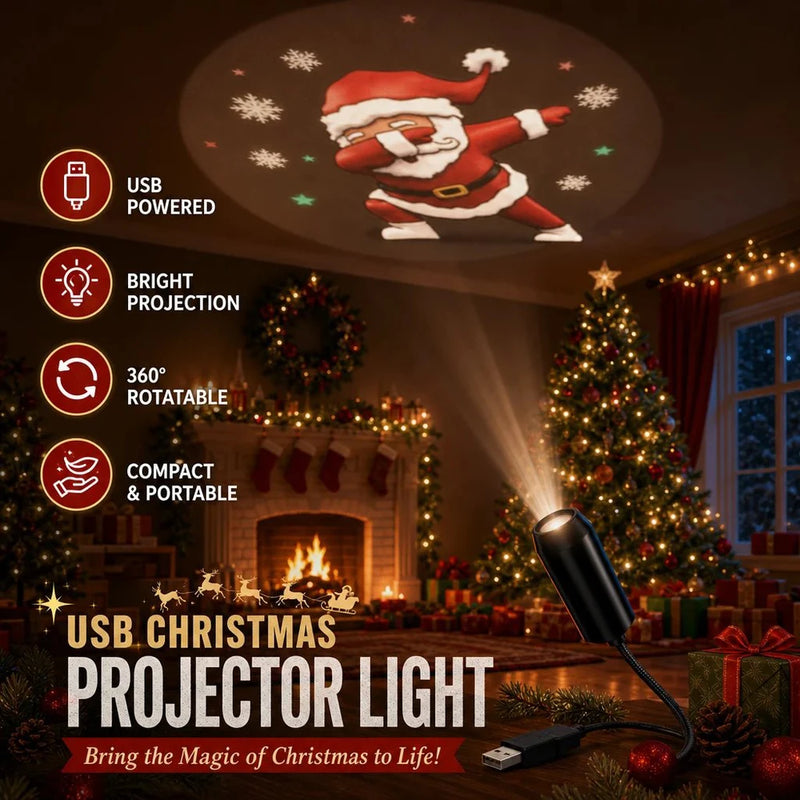 TinyWishes™ WonderGlow HD Christmas Projector