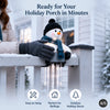 TinyWishes™ WinterGlow Snowman Icicle Lights