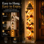 TinyWishes™ MerryCascade Lighted Christmas Door Hanger