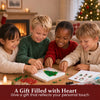 TinyWishes MerryMosaic™ Personalised Christmas Gem Art Kit
