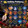 DriveGlow Christmas Car Projector Light
