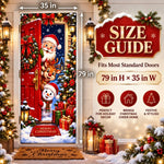 TinyWishes™ MagicDoor Christmas Door Cover