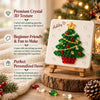TinyWishes MerryMosaic™ Personalised Christmas Gem Art Kit