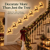 TinyWishes™ ReindeerGlow 7-Piece Christmas Wall Light Set