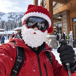 TinyWishes MerryMask 3D Christmas Knit Ski Mask