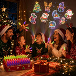TinyWishes™ SpookySpark Halloween & Christmas Projector Rings