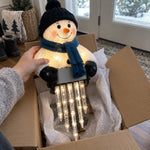 TinyWishes™ WinterGlow Snowman Icicle Lights
