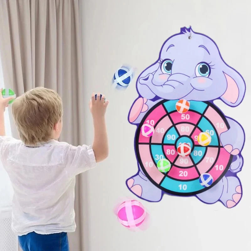 Sticky Ball Dart Board