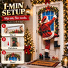 TinyWishes™ MagicDoor Christmas Door Cover