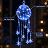 Winter Magic Snowflake Cascade LED Hanging Christmas Ornament