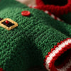 Knitted Christmas Baby Romper