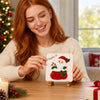 TinyWishes MerryMosaic™ Personalised Christmas Gem Art Kit